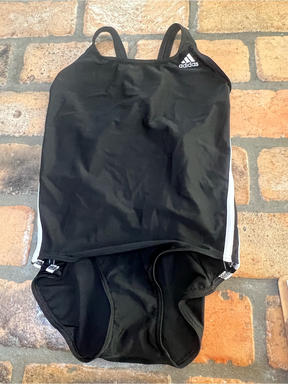 black adidas swimsuit